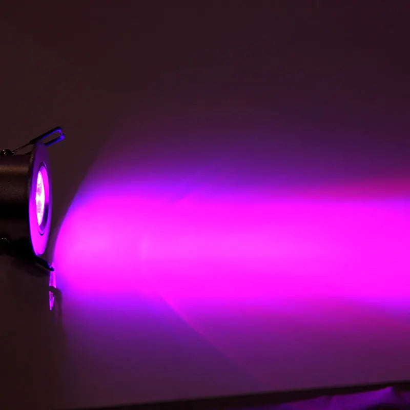 Petit spot dimmable 3W RGB avec télécommande