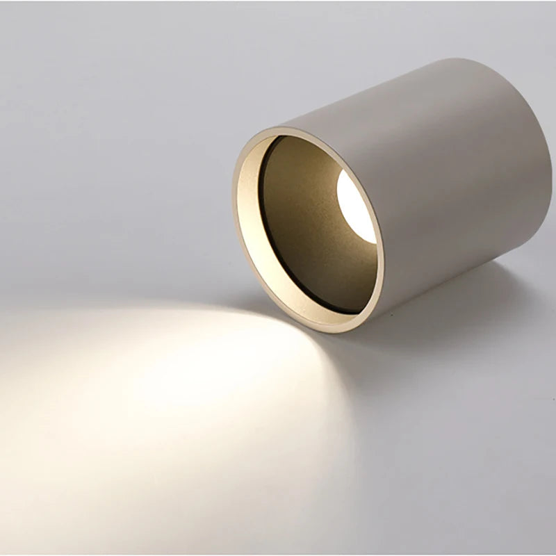 spot blanc lumineux design non encastré