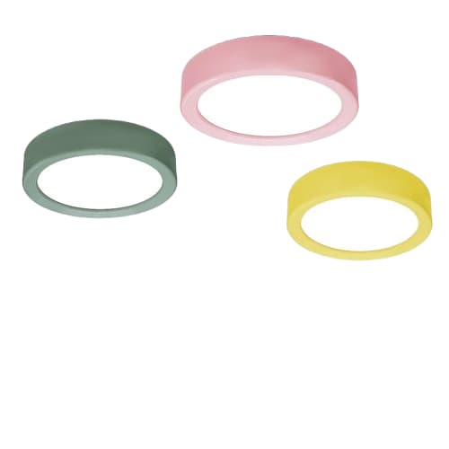 spot plafonnier led à coque de couleur