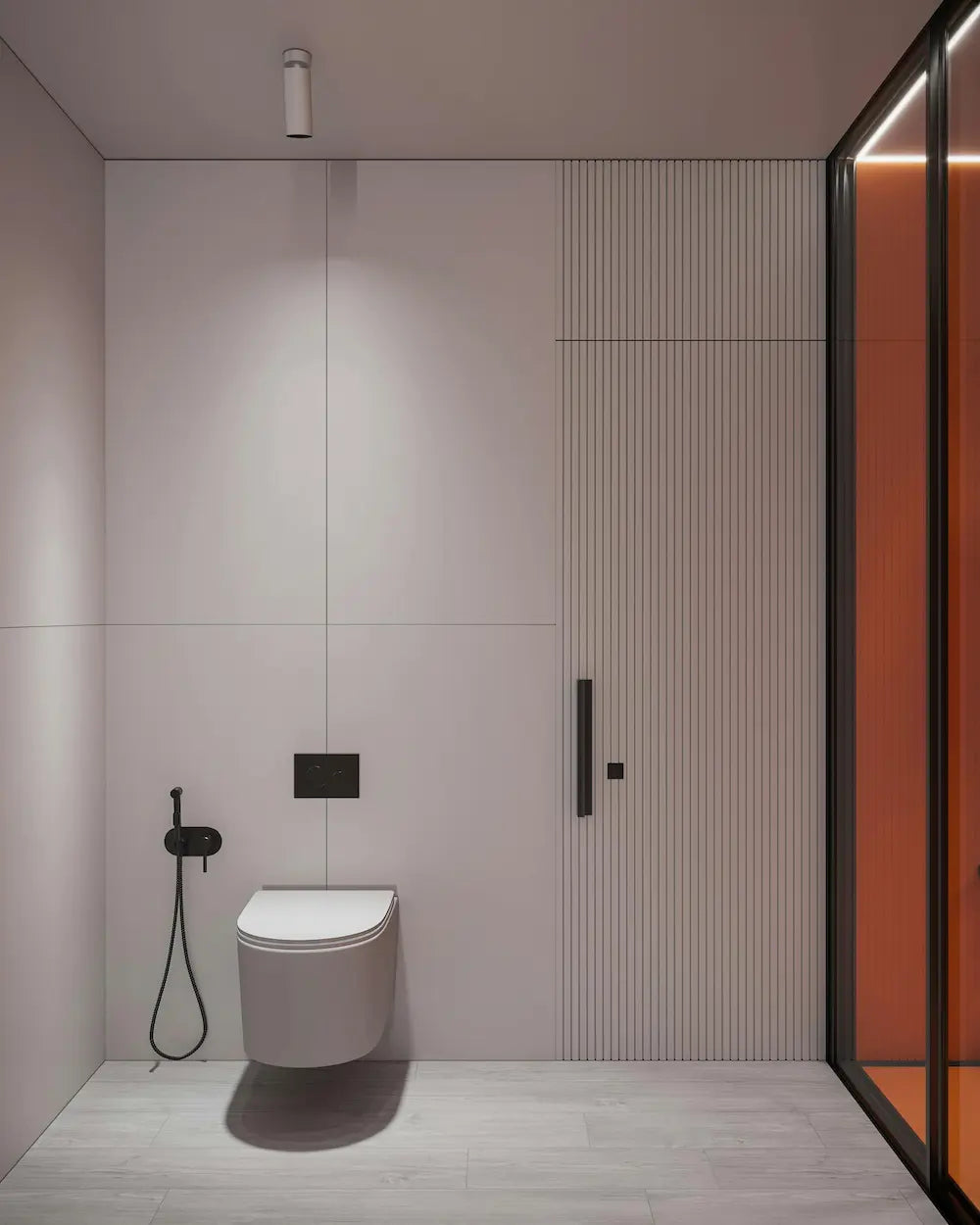 éclairage LED WC