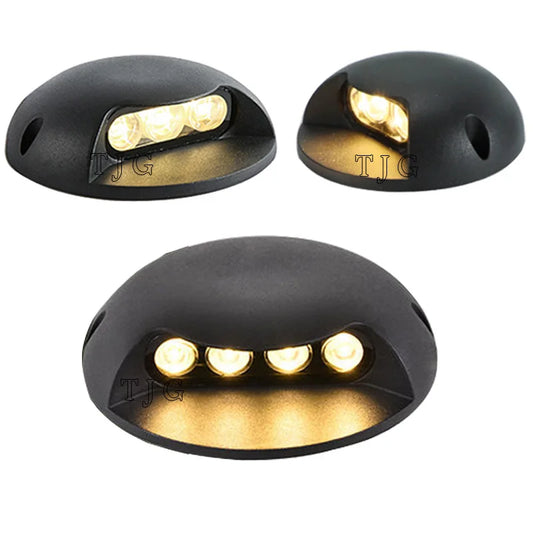 Spot LED avec renfort encastrable extérieur IP68 3W-12W | Éclairage jardin, terrasse, allée