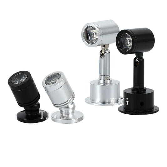 Mini spot LED orientable fixable