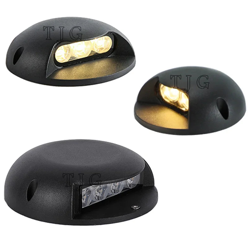 Spot LED avec renfort encastrable extérieur IP68 3W-12W | Éclairage jardin, terrasse, allée