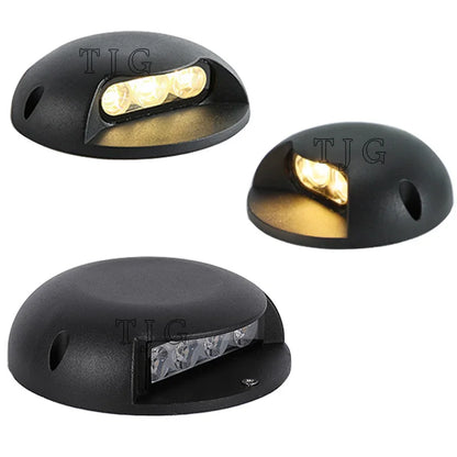 Spot LED avec renfort encastrable extérieur IP68 3W-12W | Éclairage jardin, terrasse, allée