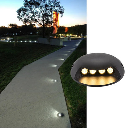 Spot LED avec renfort encastrable extérieur IP68 3W-12W | Éclairage jardin, terrasse, allée