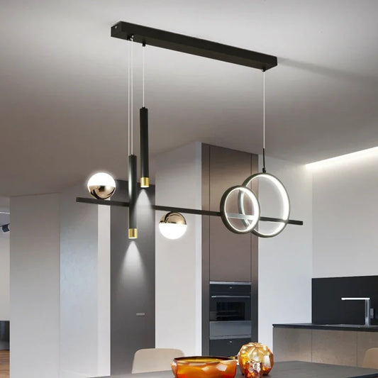 Suspension spots intégrés 100cm design