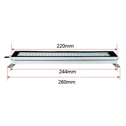 Spot étanche linéaire IP65/IP67 industriel | Aluminium | Garage, Entrepôt
