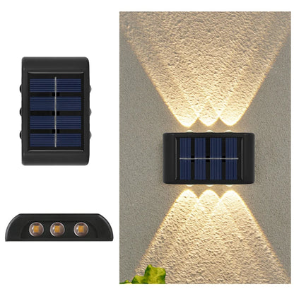 Spot extérieur solaire étanche 6 Led à double orientation