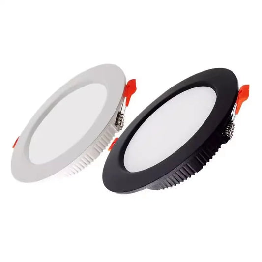 Spot led encastrable à intensité variable extra plat 3 cm de haut et large diffuseur blanc