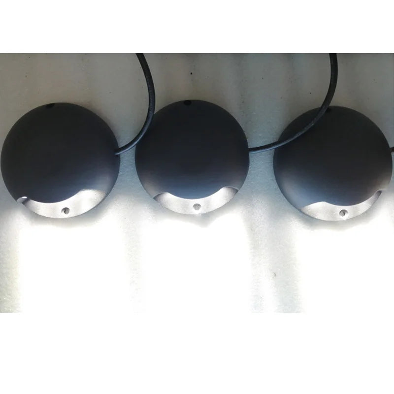 Spot LED avec renfort encastrable extérieur IP68 3W-12W | Éclairage jardin, terrasse, allée