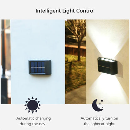 Spot extérieur solaire étanche 6 Led à double orientation