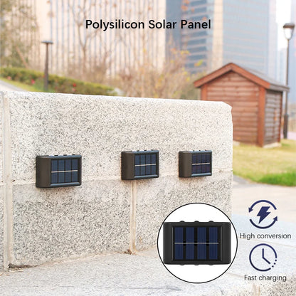 Spot extérieur solaire étanche 6 Led à double orientation