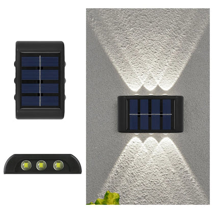 Spot extérieur solaire étanche 6 Led à double orientation