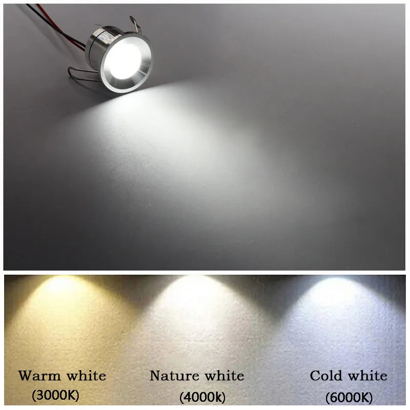 Petit Spot dimmable IP65 2W à encastrer
