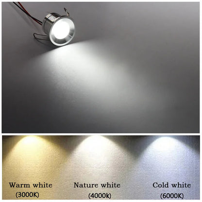 Petit Spot dimmable IP65 2W à encastrer
