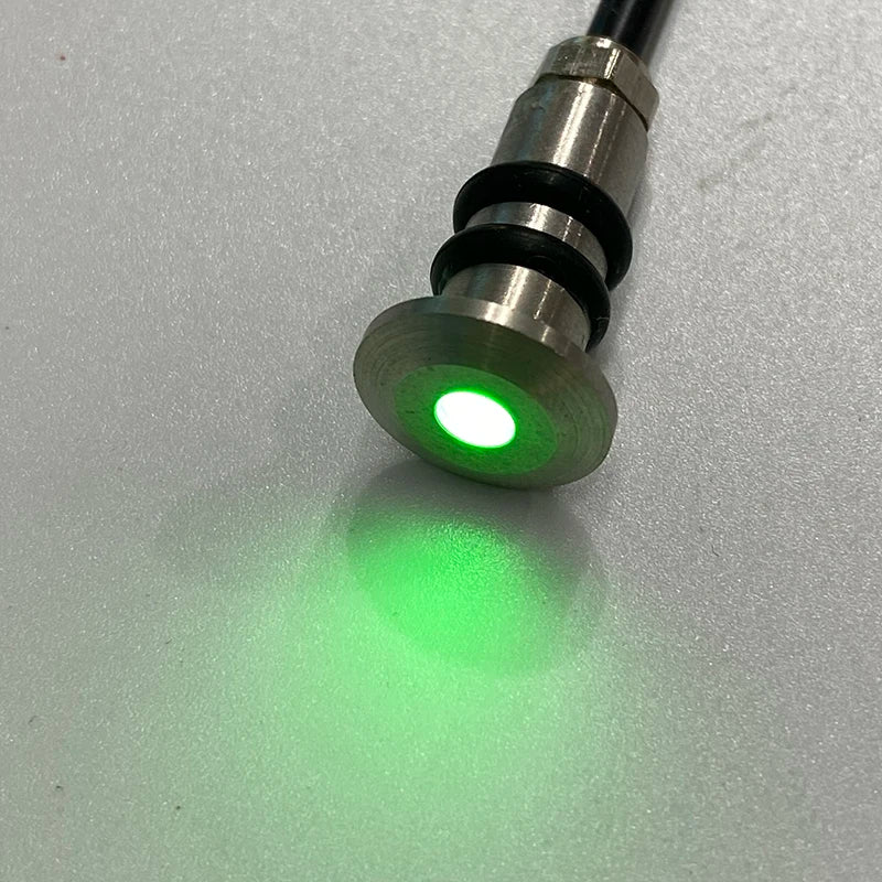 minispot led verte etanche décoratif 